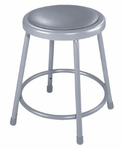 Stool, 18″ Vinyl Padded